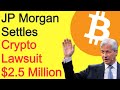 JP Morgan Chase is buying bitcoin, So please don't buy ...