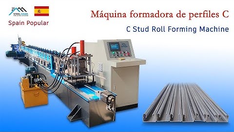 Customized Light Steel Keel Roll Forming Machine | C profile stud roll forming machine#keemachine