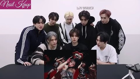 Straykids Reaction To BabyMonster "  Psycho "  ( FMV) 