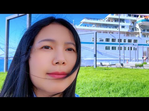 ???????? Cruise Sørlandet, Norway Đi dạo ngắm tàu du lịch ở cảng biển Arendal????????