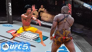 UFC5 Bruce Lee vs Baboye Lutte EA Sports UFC 5 PS5