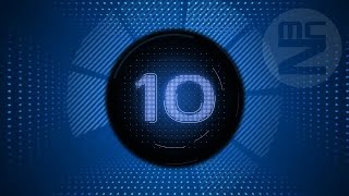 💠 3D 10 Second Timer – Countdown Futuristic Blue Core with Voice & Music | McZerrill FX