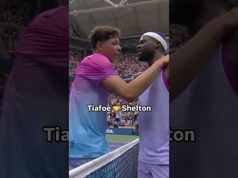 Tiafoe 🤝 Shelton #shorts #tennis