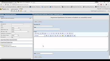 Create requirement for project  - TestLink