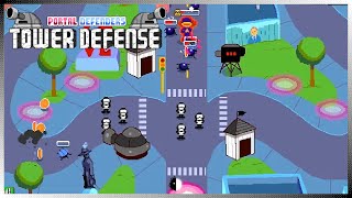 Portal Defenders: Tower Defense - Play Online on SilverGames 🕹