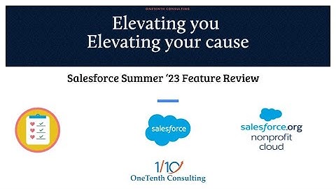 Salesforce Summer 