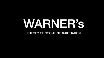 Sociology for UPSC : WARNER