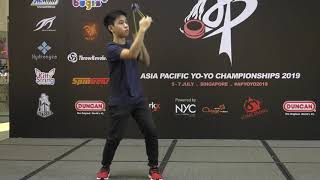 Miggy Hizon (PH) : 1A Division Finals - Asia Pacific Yo-Yo Championships 2019