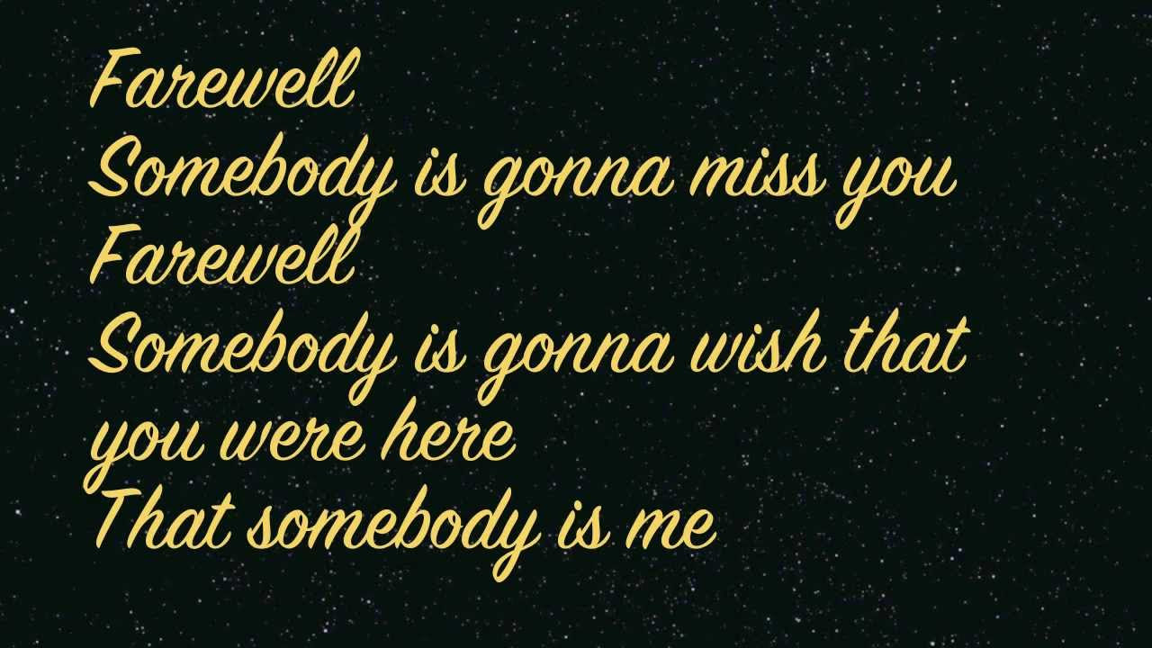 Rihanna   Farewell Lyrics on screen HD