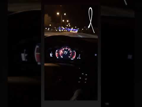 Instagram storylik gece araba videosu (VOLVO S90)