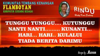 karaoke Slowrock Non Vocal - RINDU - Hetty Koes Endang