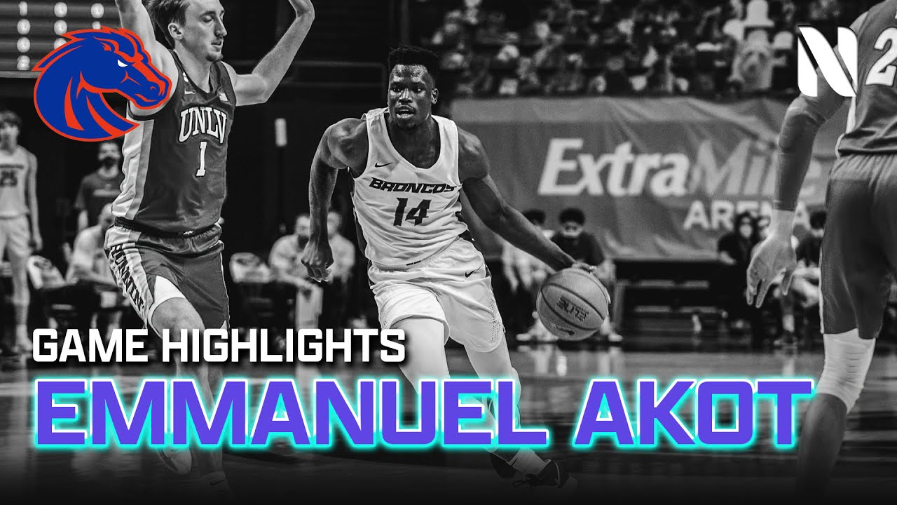 NBA Prospect Emmanuel Akot Boise State Broncos vs Temple Owls | 16 PTS 6AST 3 REBS