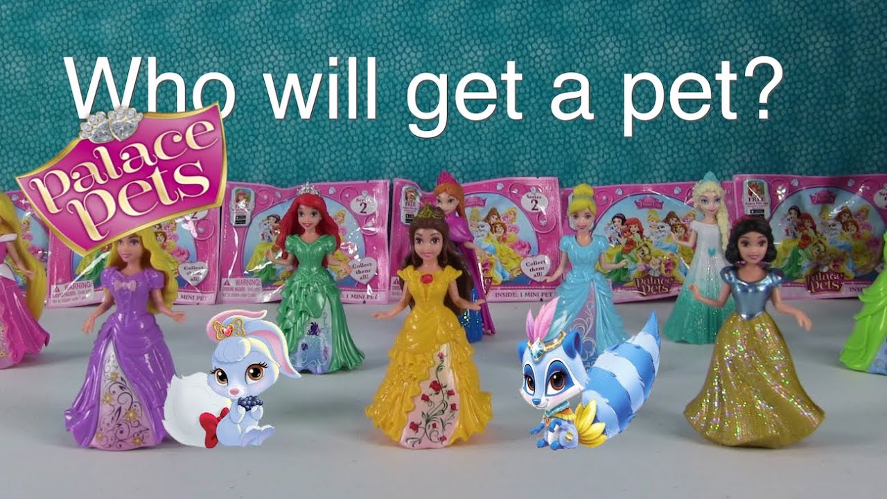 Disney Palace Pets Matching Game Frozen MagiClip Blind Bag Opening | PSToyReviews