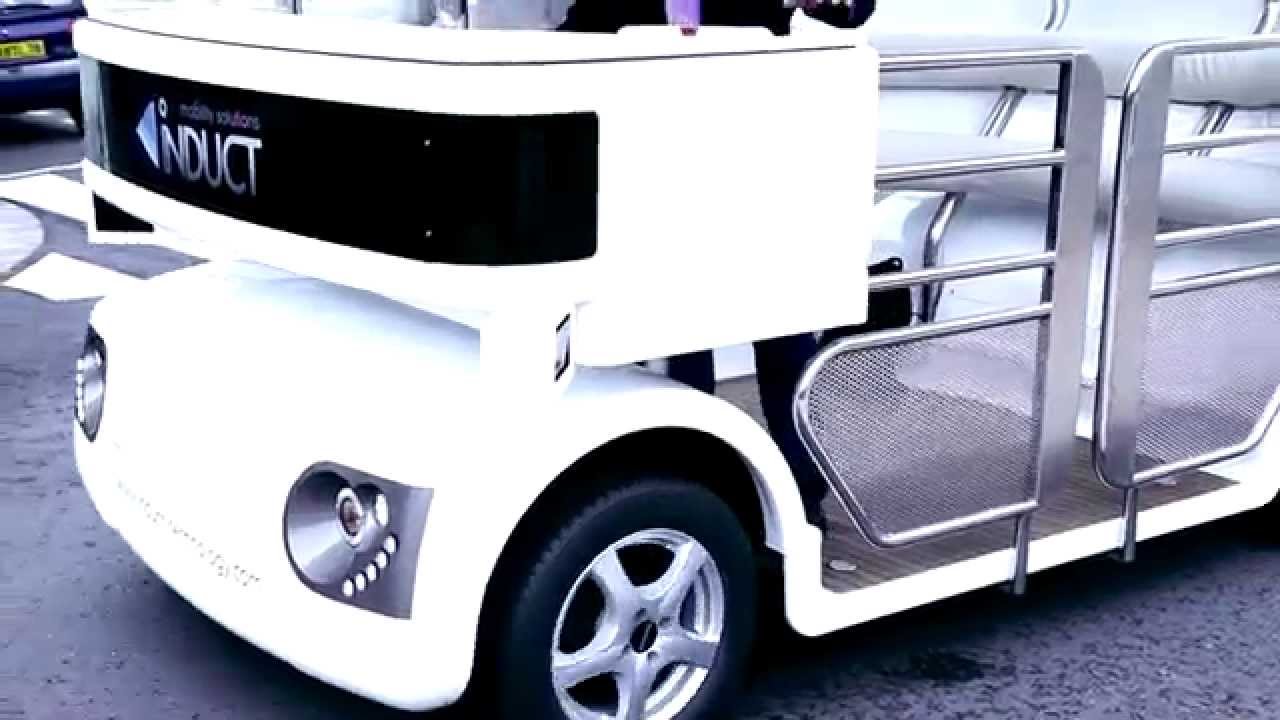 Induct Navia demo - autonomous shuttle