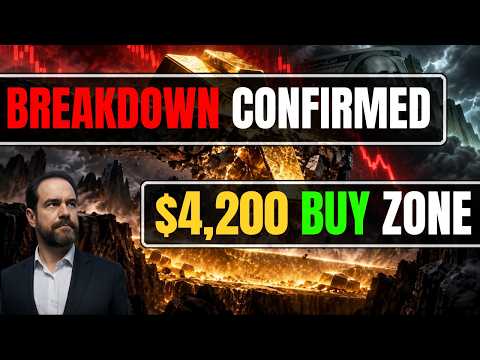 Video preview for Red Alert: Gold Just Broke Critical Support — I’m Waiting at $4,200