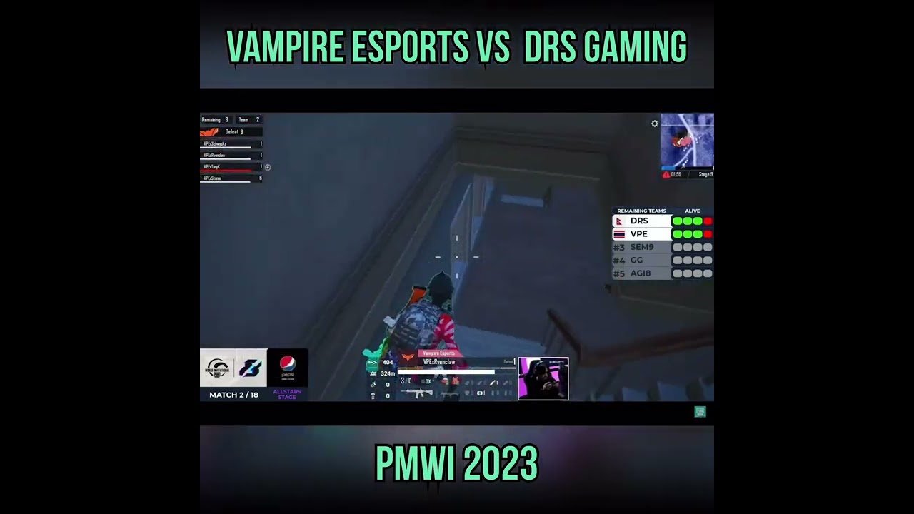 VAMPIRE ESPORTS VS DRS | 4 V 4 FIGHT