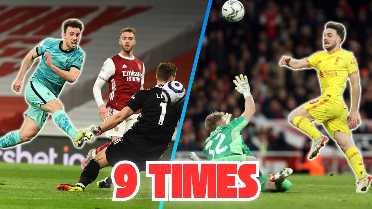 9 Times Diogo Jota Destroyed Arsenal (7 Goals, 2 Assists)