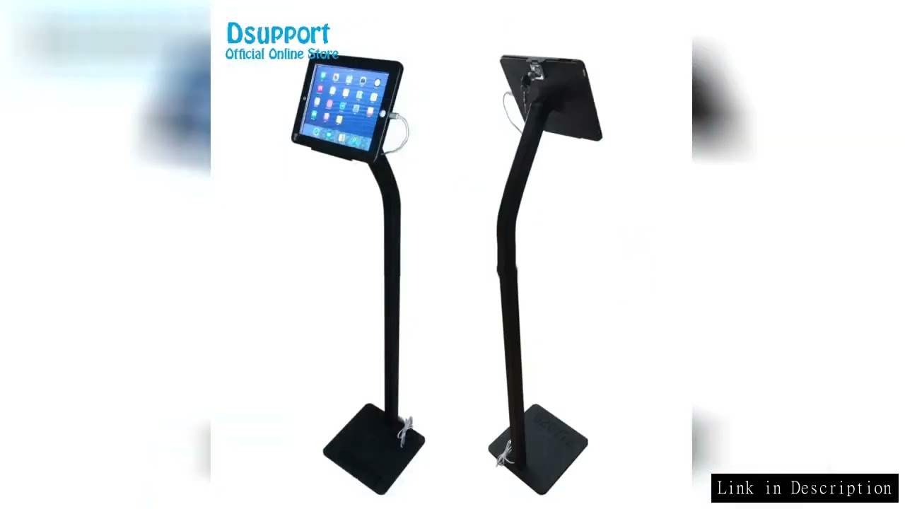 EMONITA Magnetic Stand Aluminum Alloy Tablet Holder Wall Mount Charger For iPad Pro 10.5-in. And iPa