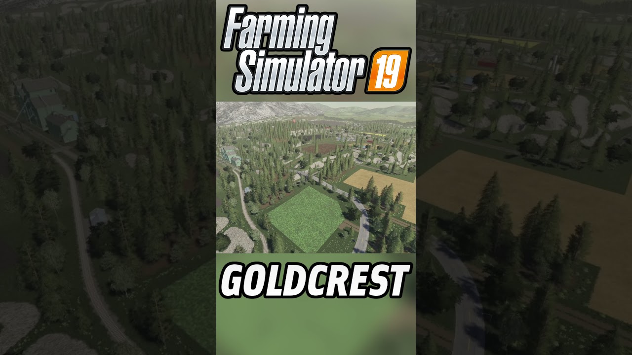 Goldcrest Valley - FS19 Map