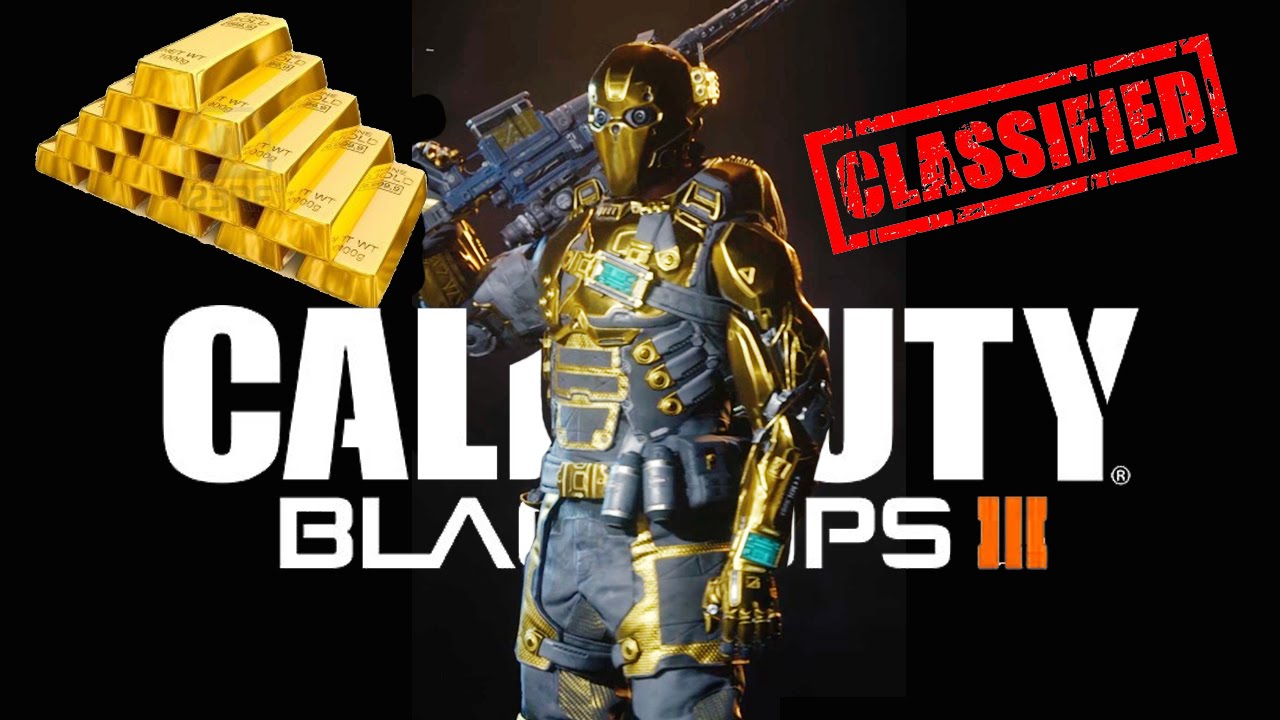 CLASSIFIED SPECIALIST GEAR - ALL GOLD (Call of Duty Black Ops 3)