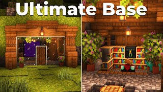 ULTIMATE Lush Cave Base for Survival Minecraft [Tutorial]