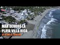Esta playa de Veracruz desapareció