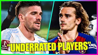 10 Most underrated players at the World Cup
