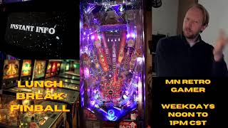 Lunch Break Pinball 11/11/2025 Fixing Stranger Things Pinball pt 2...
