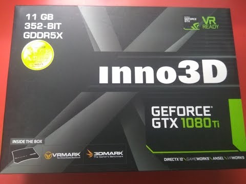 INNO 3D GTX 1080 Ti 11GB트윈쿨러 리뷰, 분해, 온도포함