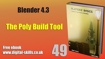 Blender for Beginners: The Poly Build Tool