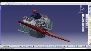 V-8 Whittle Engine Simulation