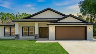 NO HOA & NO CDD!  New Construction Home Tour in Ocala, FL | 4 Bed, 2 Bath