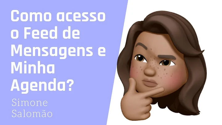 Como acessar o Feed de Mensagens e Minha Agenda no Positivo on.