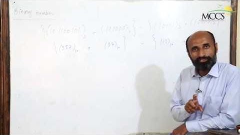 Business Mathematics I.COM-I, Lesson 1 Part 2 (Binary Numbers )