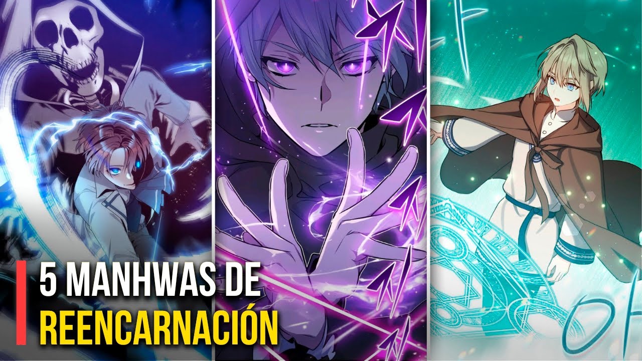 Top 5 MANHWAS de REENCARNACION AdxSenpai YouTube