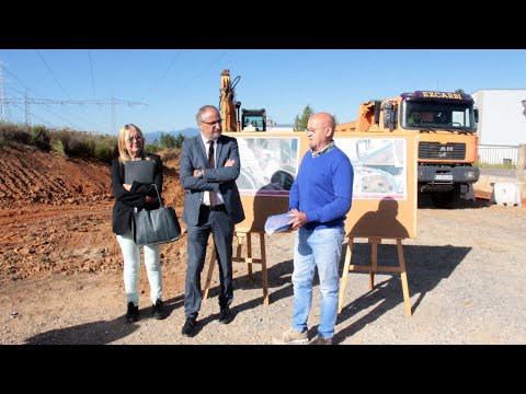 Empieza la primera fase de las obras de mejora de los accesos al polígono de La Llanada