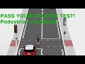 Driving test 2020 UK  Pedestrian crossings (Full course link in description)