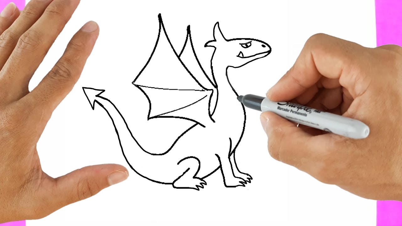 How to draw a dragon easily - thptnganamst.edu.vn