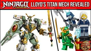 Lego Ninjago 15Th Aniversary Lloyds An Mech Revealed New Lloyd Zx, Hibernus & Grimfax