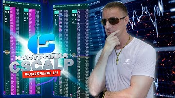 ПОДКЛЮЧЕНИЕ Привода Cscalp! НАСТРОЙКА Стакана Для Скальпинга!