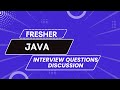 JAVA INTERVIEW IMPORTANT QUESTIONS DISCUSSION PART 1