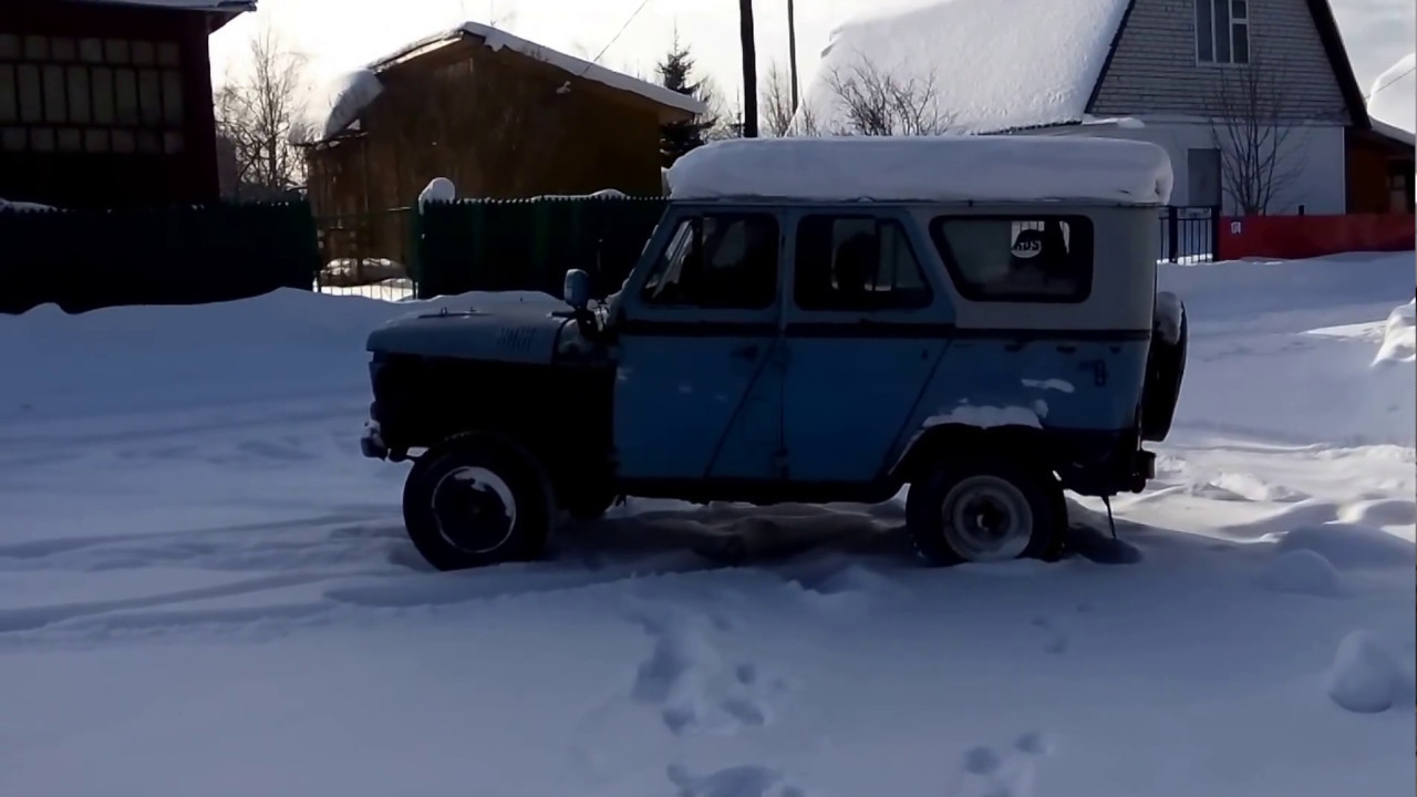 Уаз на мостах мтз
