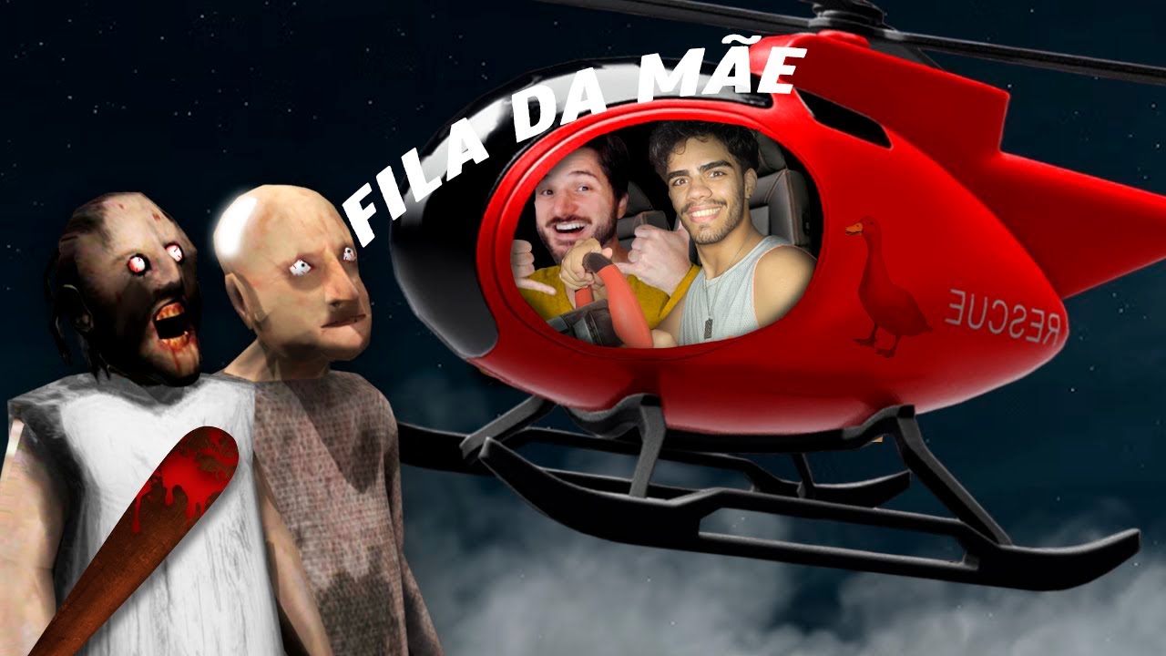 Copiando JAZZGHOST na cara dura!! (tentando fugir pelo helicóptero) -(Granny2)