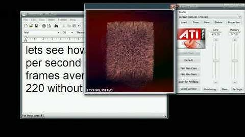 Overclocking ATI Graphics Cards