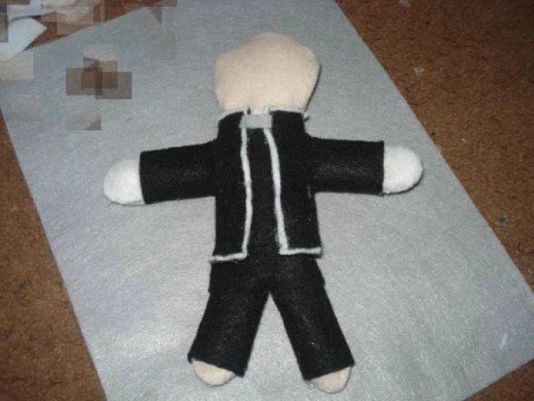 How To: Dress Your Plushie Body(Edward Elric)