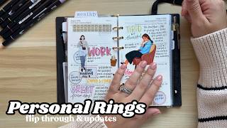 Personal Rings Flip through & The Washi Tape haul! ✨