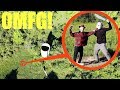 you won't believe what my drone caught on camera!! / Jason Voorhees vs Freddy Krueger (They Fight!)
