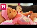 Распаковка куклы Бэби Борн и переноски-кенгуру. Baby born doll. Беби бон с аксессуарами видео.