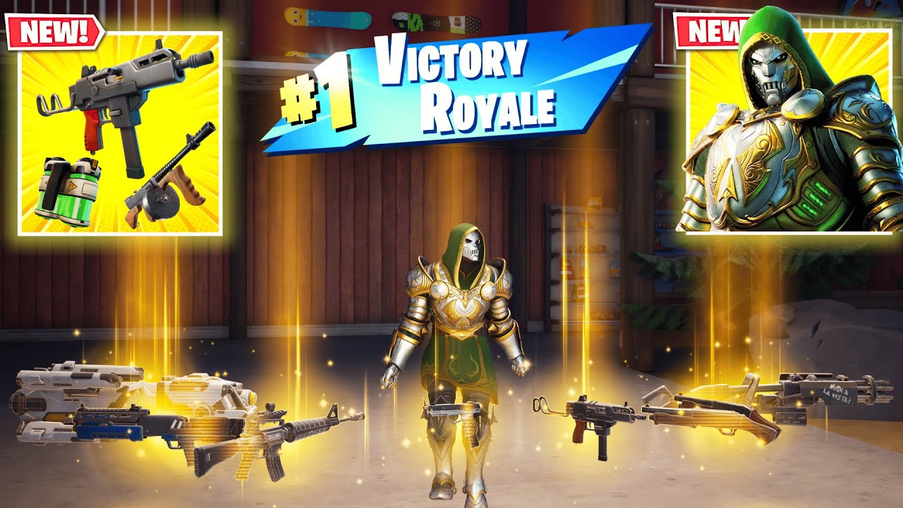 DOOM vs NEW MYTHIC'S CHALLENGE (NEW! Fortnite Chapter 7 Season 1)