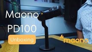 Maono PD100 Unboxing